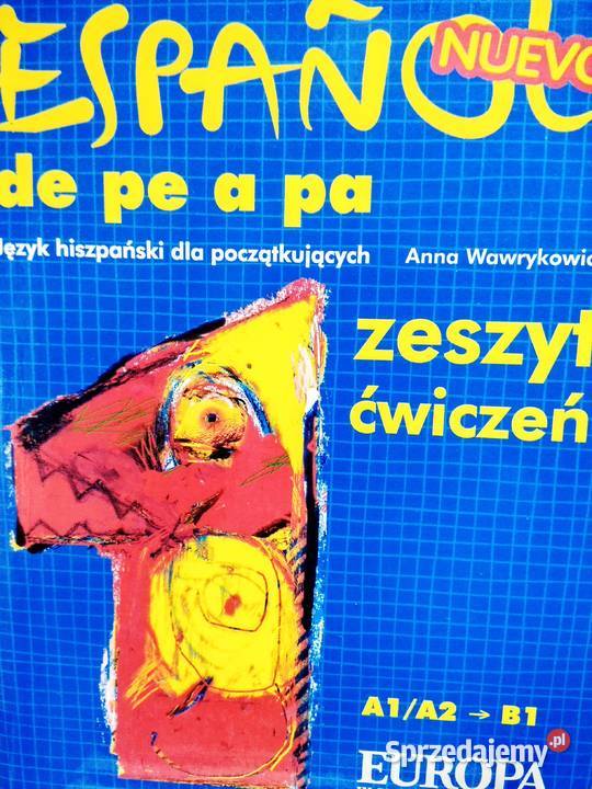 Espanol zeszyt ćwiczeń kursy językowe hiszpański