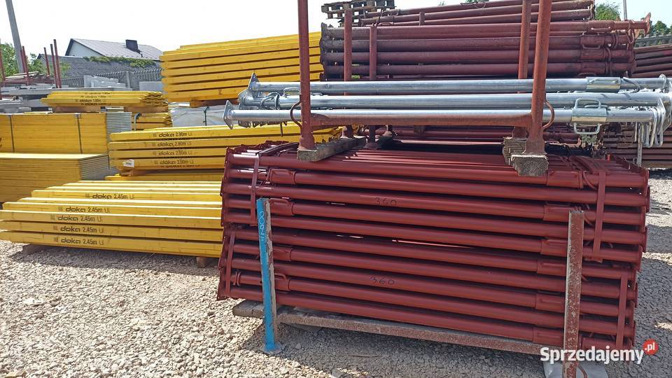 Stemple budowlane Używane włoskie Podpora podkarpackie Sanok