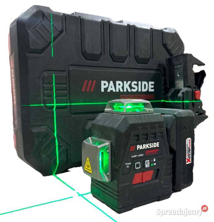 Laser Krzyżowy Parkside Performance PKLLP 3360A1 Lasery krzyżowe Elbląg