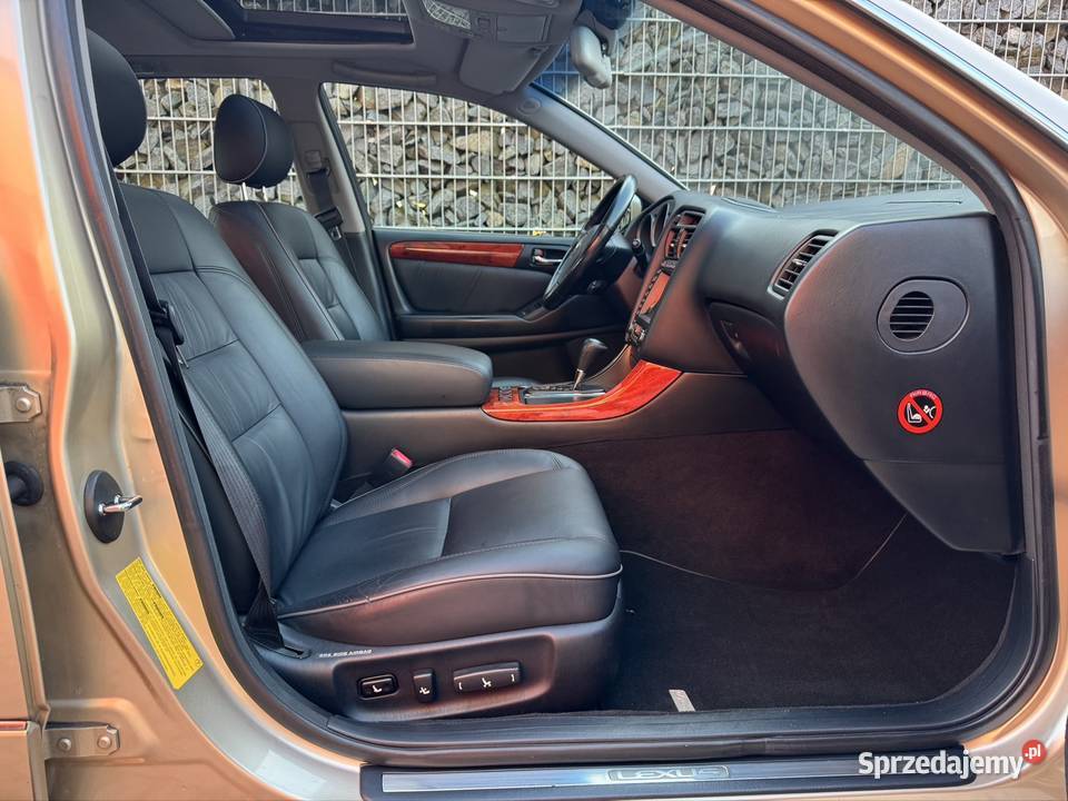 Lexus GS300 złoty limuzyna klima 126000 ASR (kontrola trakcji) dolnośląskie Wrocław