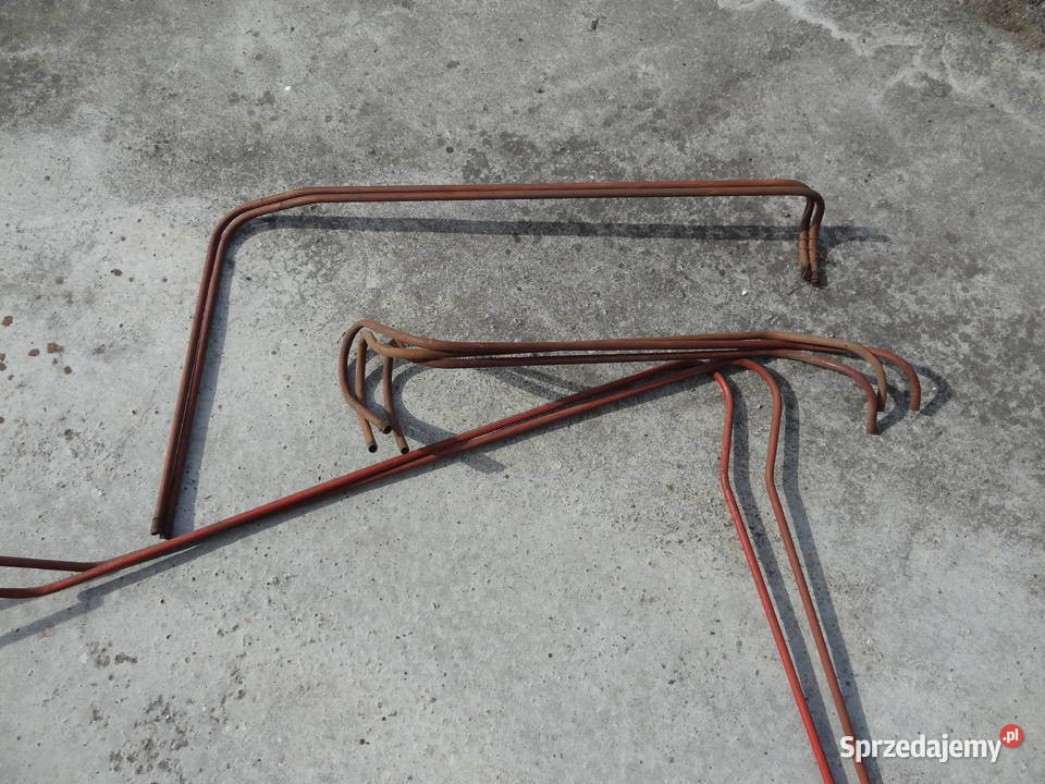 Rurki hydrauliczne Bizon 7 sztuk nowe oryginał Rzeszów