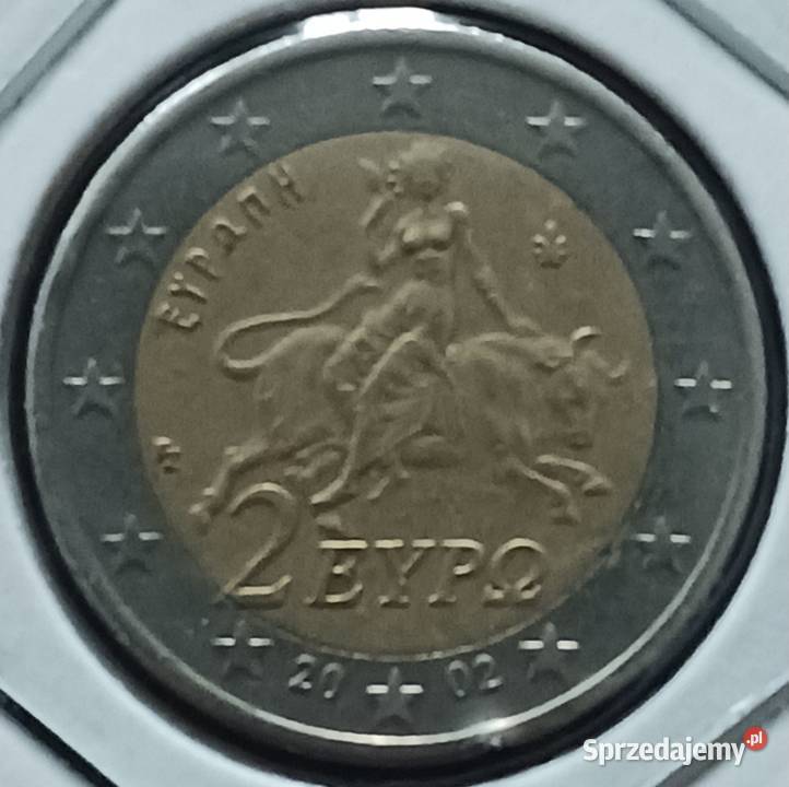 2 Euro Grecja 2002 r wielkopolskie Konin