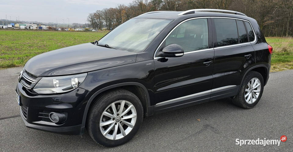 Volkswagen Tiguan 20 Tdi 160 Lounge I 20072016 czarny wielkopolskie Pleszew