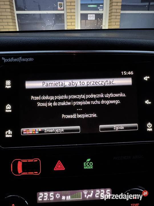 Mitsubishi Outlander 20 benzynaLPG 4x4 7osobowy aluminiowe felgi Lublin