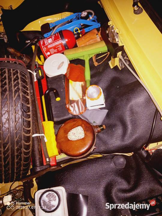 Fiat 126p 81 czarne tablice