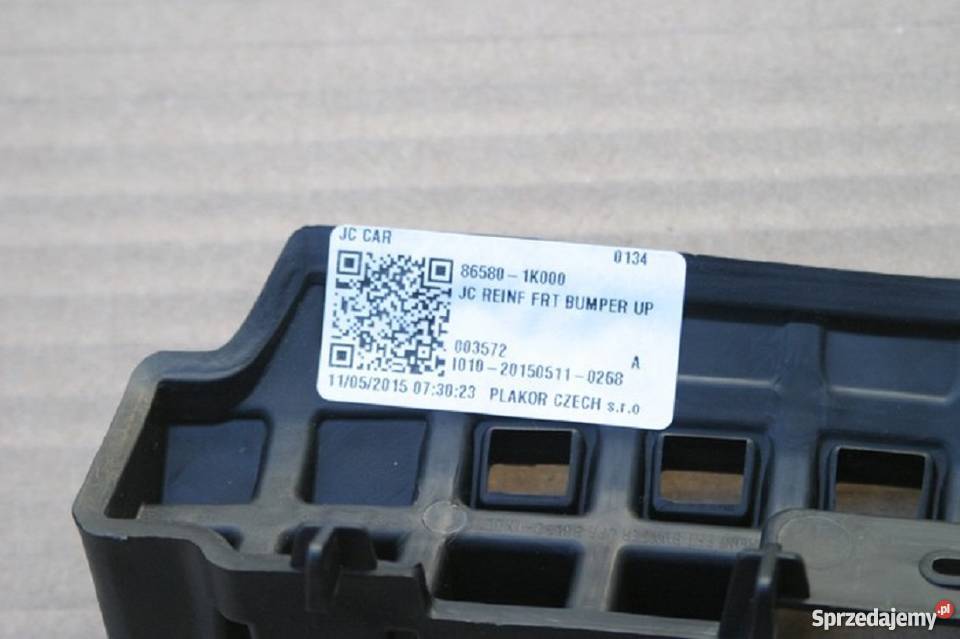 HYUNDAI IX20 ŚLIZG GÓRNY ZDERZAKA MOCOWANIE NOWY Bieleń sprzedam