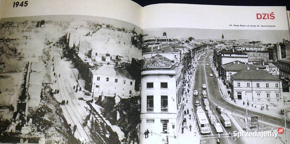 Warszawa 1945 i dziś Stanisław Jankowski Adolf lubelskie