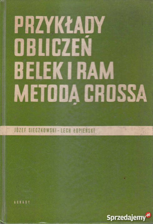 01594 PRZYKŁADY OBLICZEŃ BELEK I RAM METODĄ