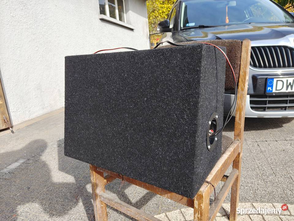 Skrzynia basowa bassowa subwoofer tuba JVC skrzynie basowe i tuby Niegowonice