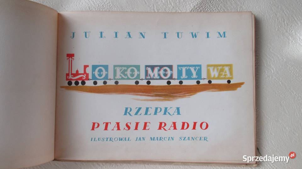 LOKOMOTYWA i inne wesołe wierszyki dzieciTuwim Łódź