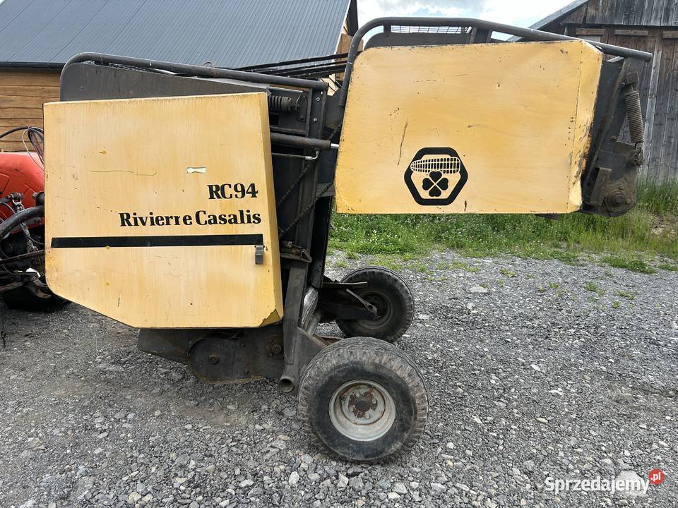 Mini prasa rolująca belująca Rivierre Casalis nieuszkodzony małopolskie