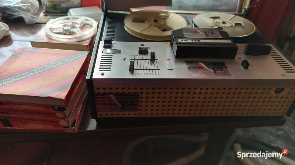 Magnetofon szpulowy zk147 Łódź sprzedam