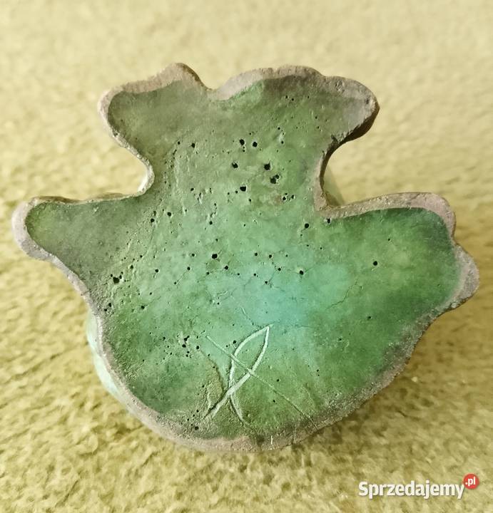 Żaba figurka ceramiczna unikat vintage PRL sprzedam