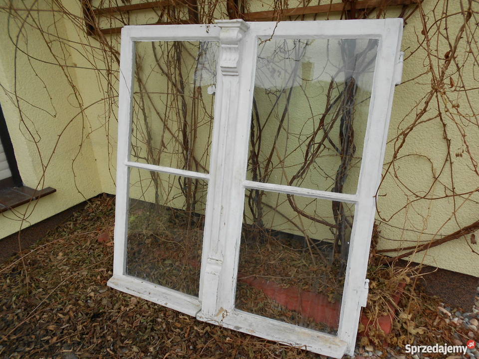Okna Stare Drewniane Ozdobne dolnośląskie Wrocław sprzedam