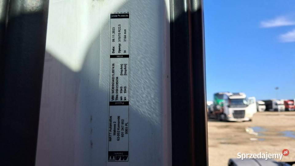 Mercedes Actros Poleasingowe 12809cm3 dolnośląskie Komorniki
