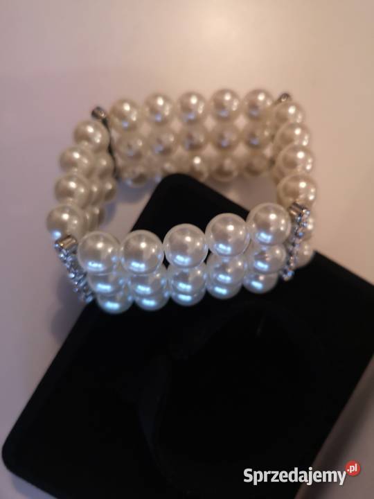 Bransoleta z pereł idealna na prezent Warszawa