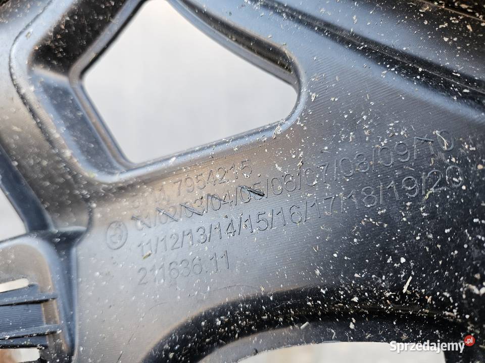 BMW X1 F48 LIFT LCI ŚLIZG LEWY ZDERZAKA PRZÓD osobowe