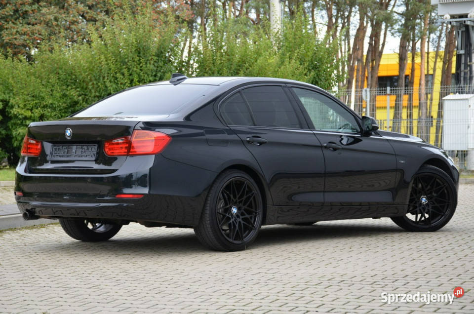 BMW 320 Czarna 320i ED 170 Opłacona Bixenon światła LED Kutno sprzedam