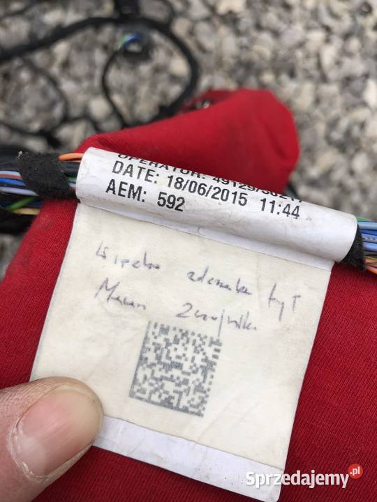 Wiązka Zderzaka tył Porsche Macan 95b971104p osobowe Kraśnik