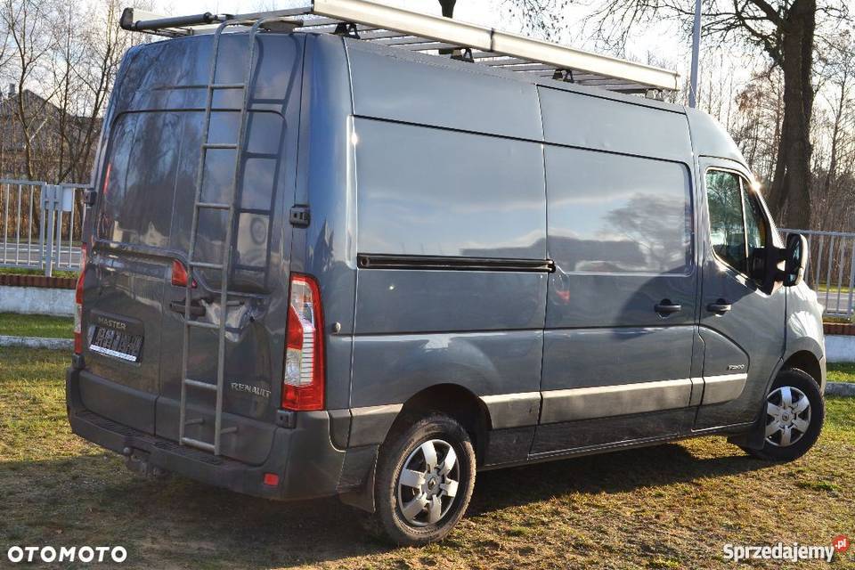Renault Master F3500 diesel 125 vat23 niebieski mazowieckie Łąck