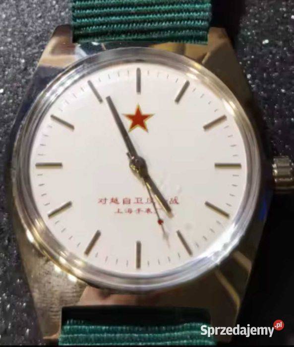 Zegarek Szanghaj w stylu militarnym