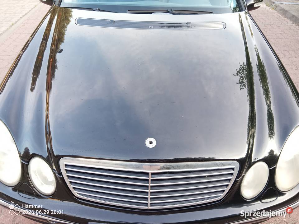 Mercedes W211 Maska Pokrywa silnika osobowe Warszawa