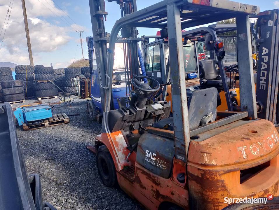 Wózek Widłowy Toyota SAS 15 diesel Dminin sprzedam