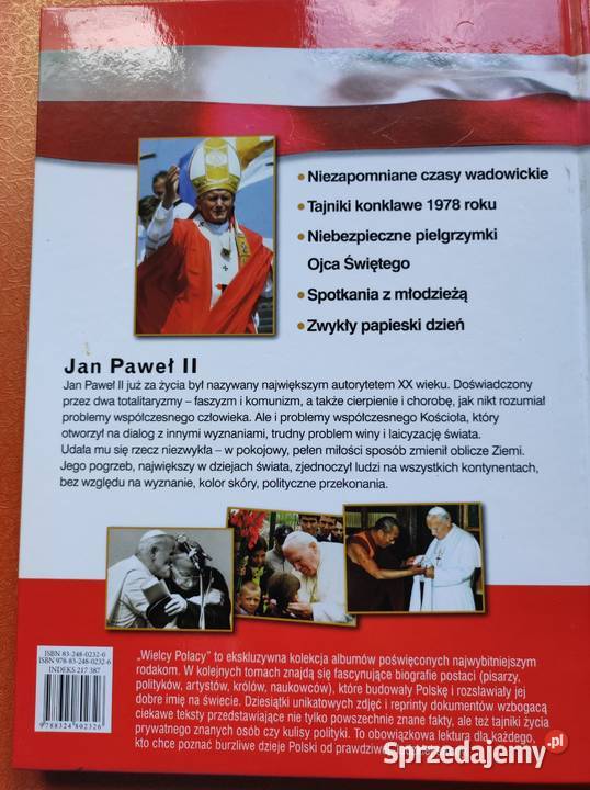 2007 Wielcy Polacy Jan Paweł II De Agostini Pozostałe sprzedam