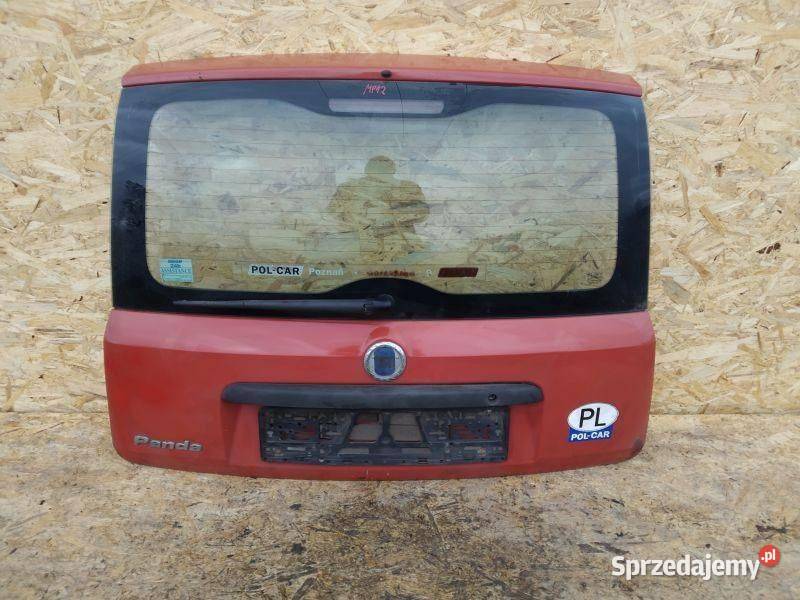 TYLNA KLAPA TYŁ POKRYWA BABAŻNIKA TYŁ SZYBA FIAT Rudziniec