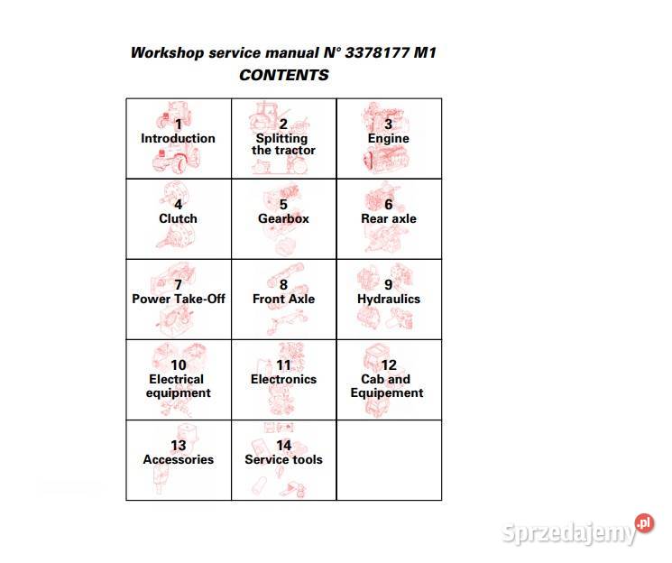 MF 8200 8270 8280 8260 8250 8240 instrukcja świętokrzyskie Kielce sprzedam