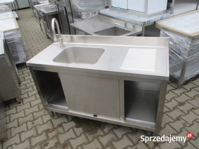 Zlew Gastronomiczny 1 Komorowy Drzwi Suwane Ostrów Wielkopolski sprzedam