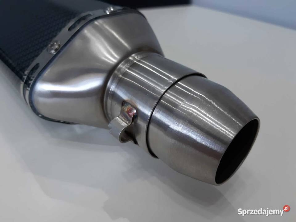 Wydech uniwersalny tłumik naklejka Akrapovic Motoryzacja małopolskie Wieliczka