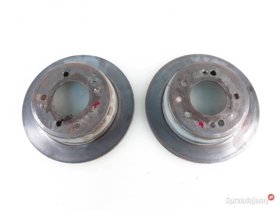 TARCZE HAMULCOWE TYŁ KOMPLET KIA CEED I 14