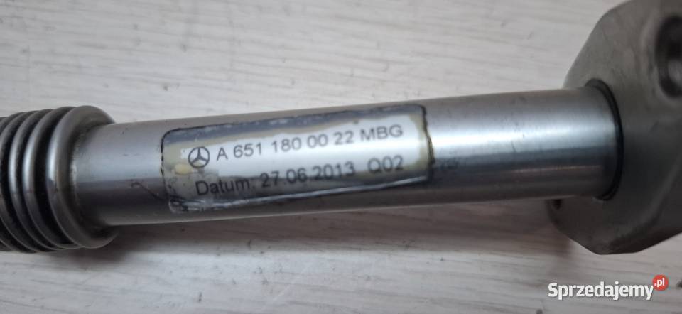 Rurka Egr Mercedes W204 22 świętokrzyskie Sandomierz