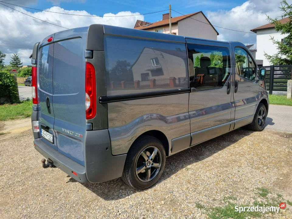 Opel Vivaro 20d 114 2x kpl kół Brygadówka Zarejestrowany w Polsce Vivaro śląskie Wojkowice Kościelne
