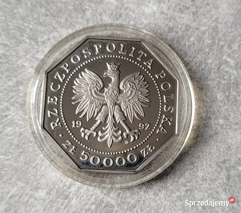 H11 POLSKA 50000 Złotych 1992 r Virtuti Militari Wola Kruszyńska