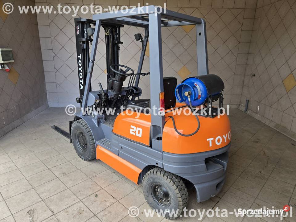 Wózek Widłowy TOYOTA 6FG20 Przesuw boczny TOYOTA śląskie Mysłowice sprzedam