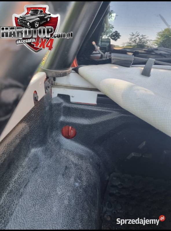 Orurowanie czarne Plandeka Mitsubishi L200 2016 Pasłęk sprzedam