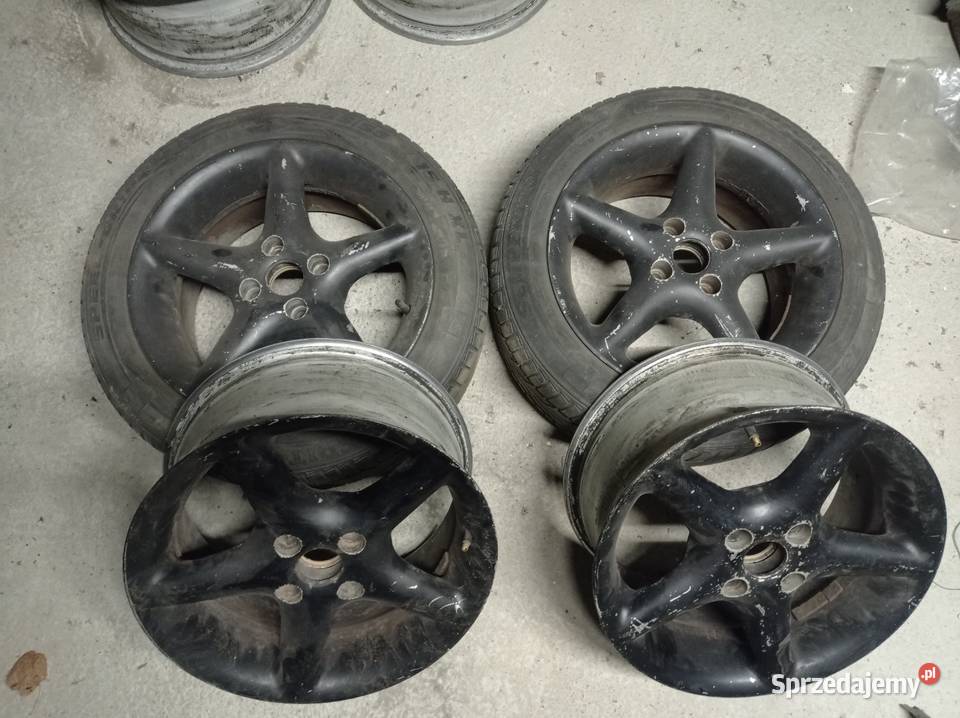 Felgi aluminiowe 15 alufelgi 4x100 BMW E30 koła Samochodowe podlaskie sprzedam