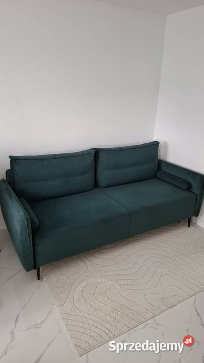 Sofa butelkowa zieleń 100cm Zagrodno