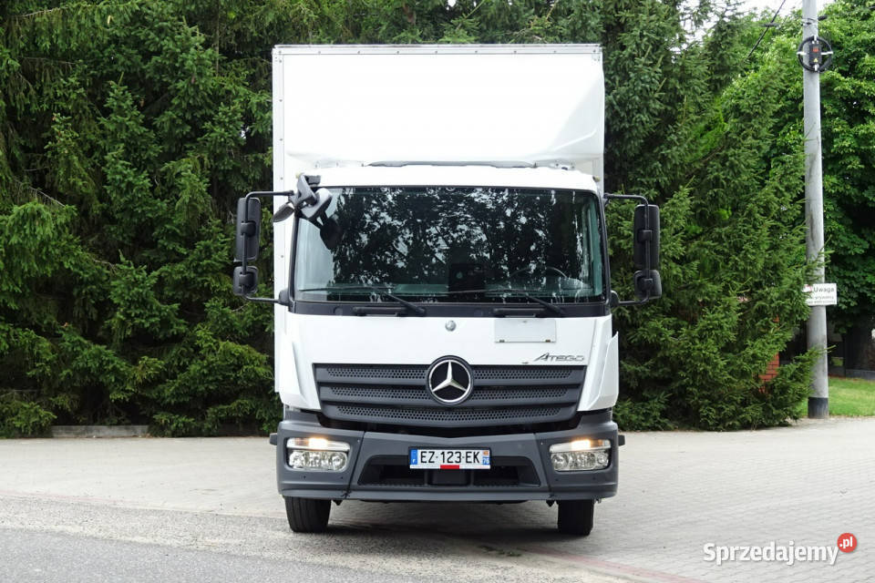 Mercedes Atego 1218 Euro6 323 Kontener 18p winda 180KM Samochody ciężarowe Góra Kalwaria