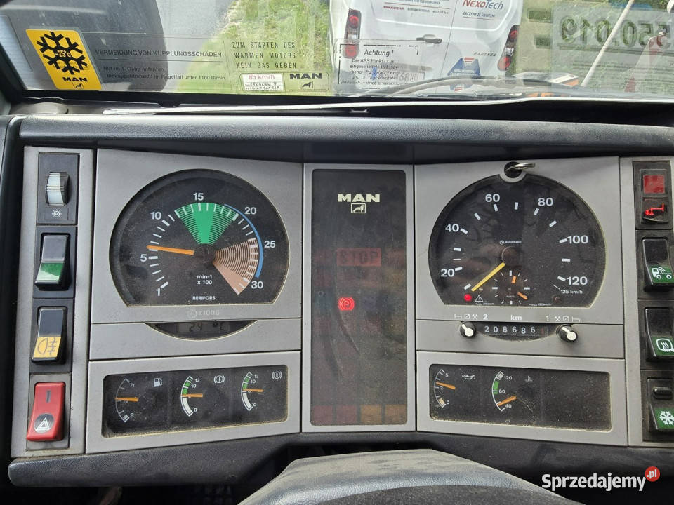 MAN 18280 MAN 18280 4x4 Wywrotka MEILLER HDS Skępe sprzedam