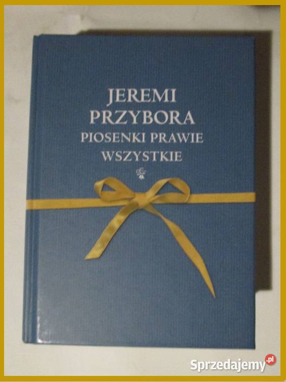 Piosenki prawie wszystkie Jeremi Przybora Proza i poezja łódzkie Łódź