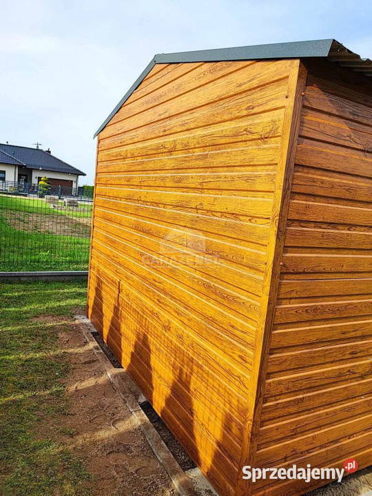 SCHOWEK DOMEK OGRODOWY 3M X 5M DWUSPAD BRAMA Łapanów