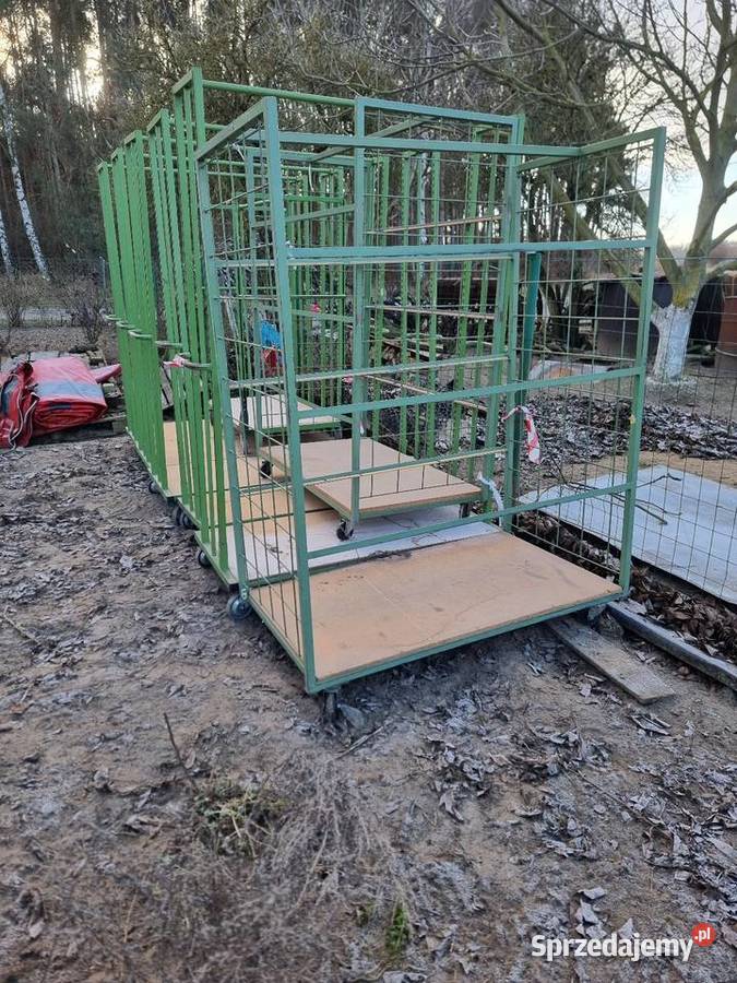 Regały na kółkach Regały warsztatowe Dębno