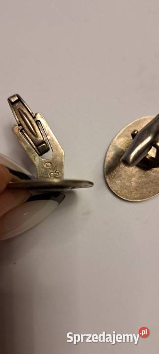 Srebrne spinki do koszuli próba 3 i CS mazowieckie Radom