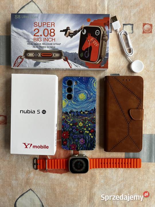 Nubia S 5G z Japonii i smartwatch ZTE Brzezina
