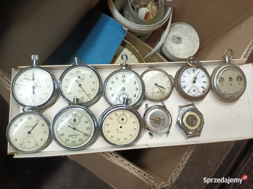 Stare zegarki narzędzia mazowieckie Płock
