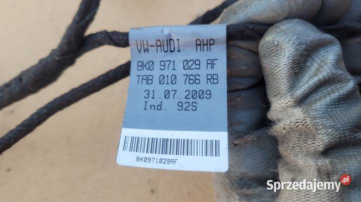 WIĄZKA DRZWI LEWY PRZÓD AUDI A4 B8 8K0971029AF osobowe śląskie