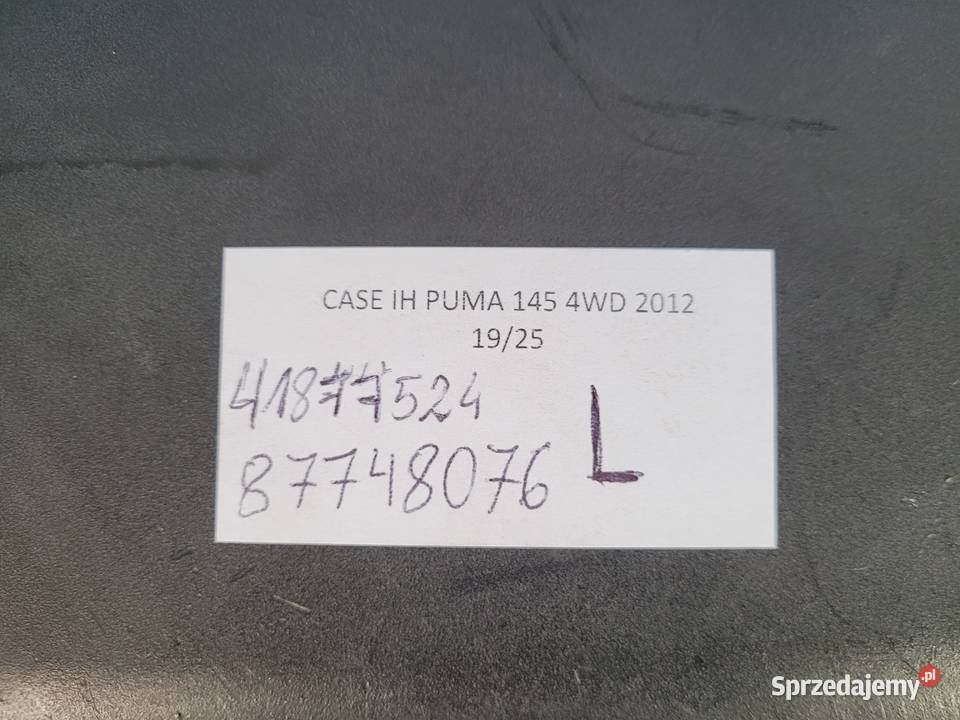 CASE IH PUMA 145 12r BŁOTNIK UCHWYT LEWY kujawsko-pomorskie sprzedam